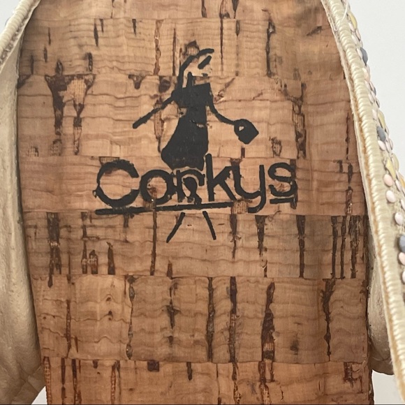 COPY - Corkys Sandals Summit Criss Cross Studed Elastic Cork Platform Open Toe … - Picture 9 of 9